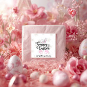 Personalized Happy Easter Sticker スクエアシール