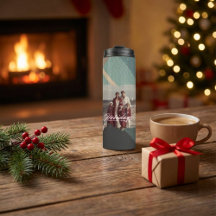  Personalized happy holidays family photo water