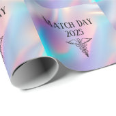 Personalized Happy Match Day Residency Doctor ラッピングペーパー (ロールコーナー)