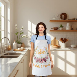 Personalized Happy Mother’s Day Floral Apron エプロン