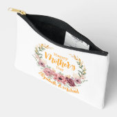 Personalized Happy Mother’s Day Floral Pouch アクセサリーポーチ (見開き)