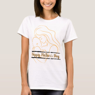 Personalized Happy Mother's Day T-shirt Tシャツ