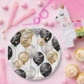 Personalized Happy New Year Party ペーパープレート (パーティー)
