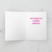 Personalized! Happy Valentine's Grandparents card シーズンカード (内部)