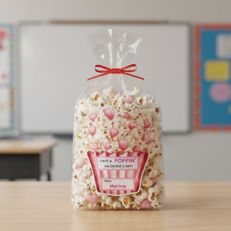 Personalized “Have a Poppin’ Valentine’s Day” シール
