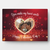Personalized Heart Photo Frame フォトプラーク (正面)