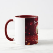 Personalized Heart Photo Frame マグカップ (左)