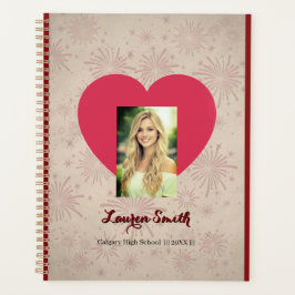 Personalized Heart Photo Planner  プランナー手帳
