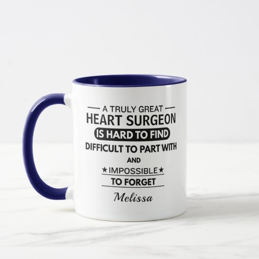 Personalized Heart Surgeon マグカップ (左)
