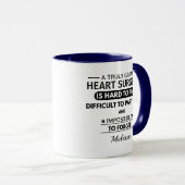 Personalized Heart Surgeon マグカップ (正面右)
