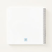 Personalized Hebrew Name Notebook for Teen Girl ノートブック (裏面)