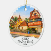 Personalized Helen Ornament, Custom Georgia セラミックオーナメント (左)