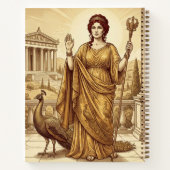 Personalized Hera Affirmations Journal ノートブック (裏面)