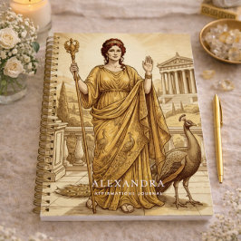Personalized Hera Affirmations Journal ノートブック