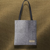 Personalized Herringbone Tweed Archivist Tote Bag トートバッグ