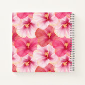 Personalized Hibiscus Floral Journal ノートブック (裏面)
