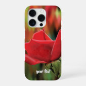 Personalized High-Poly Rose Bud Phone Case iPhoneケース (裏面)