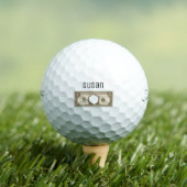Personalized Hole in One Titleist Pro V1 ゴルフボール (インサイチュ 木)