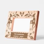 Personalized Holiday レーザー彫刻フレーム (左)