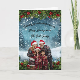 Personalized Holiday Card カード