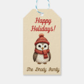 Personalized holiday gift tag ギフトタグ (裏面)