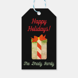 Personalized holiday gift tag ギフトタグ