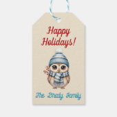 Personalized holiday gift tag ギフトタグ (裏面)