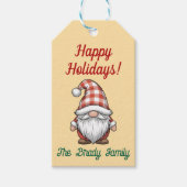 Personalized holiday gift tag ギフトタグ (正面)