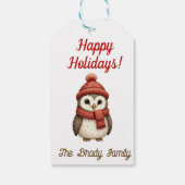 Personalized holiday gift tag ギフトタグ (裏面)