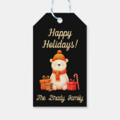 Personalized holiday gift tag ギフトタグ (裏面)