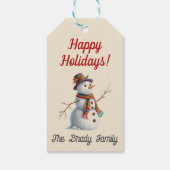 Personalized holiday gift tag ギフトタグ (裏面)