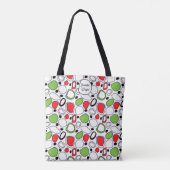 Personalized Holiday Tote Bag – Message & Name トートバッグ (裏面)