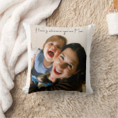 Personalized Home Mom Love Photo クッション (ブランケット)