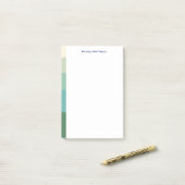 Personalized Home Office Sea Shades Post-it Notes ポストイット (デスク上)