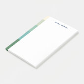 Personalized Home Office Sea Shades Post-it Notes ポストイット (アングル)