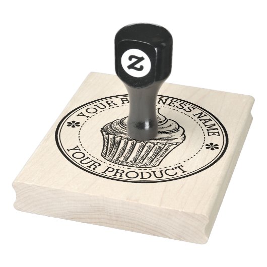 Personalized Homemade Logo Custom Large ラバースタンプ (スタンプ)