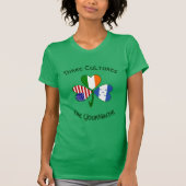 Personalized Honduras Ireland USA Shamrock Women’s Tシャツ (正面)