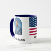 Personalized Honor To Serve The Country Hero Mug マグカップ (正面左)