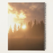 Personalized Horse Photo Equine Sunset Cowboy プランナー手帳 (裏面)