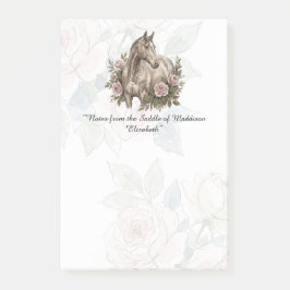 Personalized Horse Stationery   ポストイット