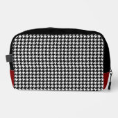 Personalized Houndstooth Dopp Kit ドップキット (正面)