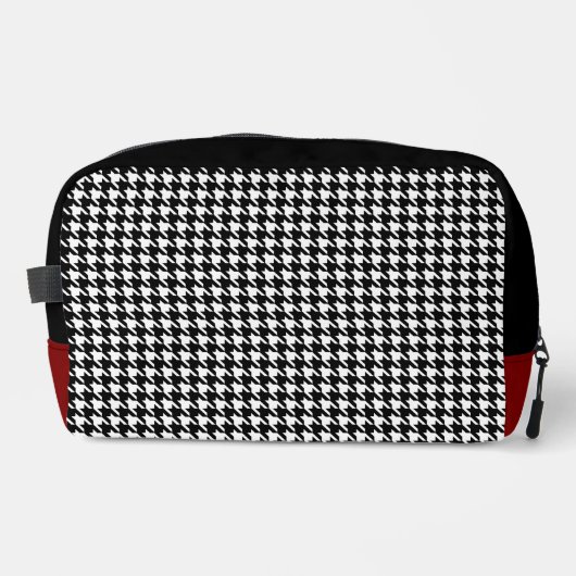 Personalized Houndstooth Dopp Kit ドップキット (正面)