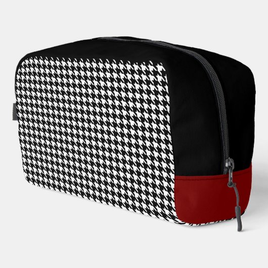 Personalized Houndstooth Dopp Kit ドップキット (右コーナー)