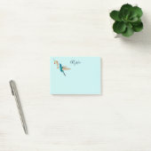 Personalized Hummingbird Notes ポストイット (オフィス)