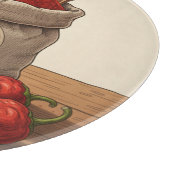 Personalized Hungarian Kalocsai Paprika  カッティングボード (角)