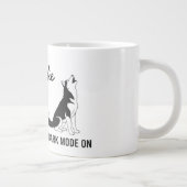 Personalized Husky Bark Mode Mug Wrap – Funny Dog ジャンボコーヒーマグカップ (右)