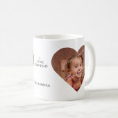 Personalized I Love Grandad 2 Photo Gift  コーヒーマグカップ (正面右)