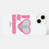 Personalized I Love My Husband – Add Photo & Name Case-Mate iPhoneケース (裏面 (横))