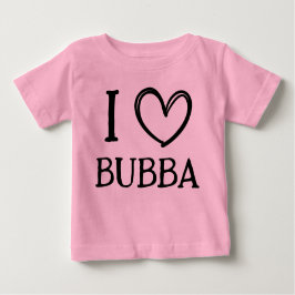 Personalized "I ❤️ My (Name)" Baby/Toddler Gift ベビーTシャツ