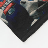 Personalized Ice Hockey Senior Night Graduation フリースブランケット (角)